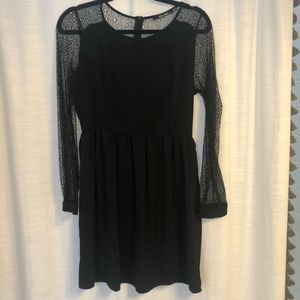 Classic black dress